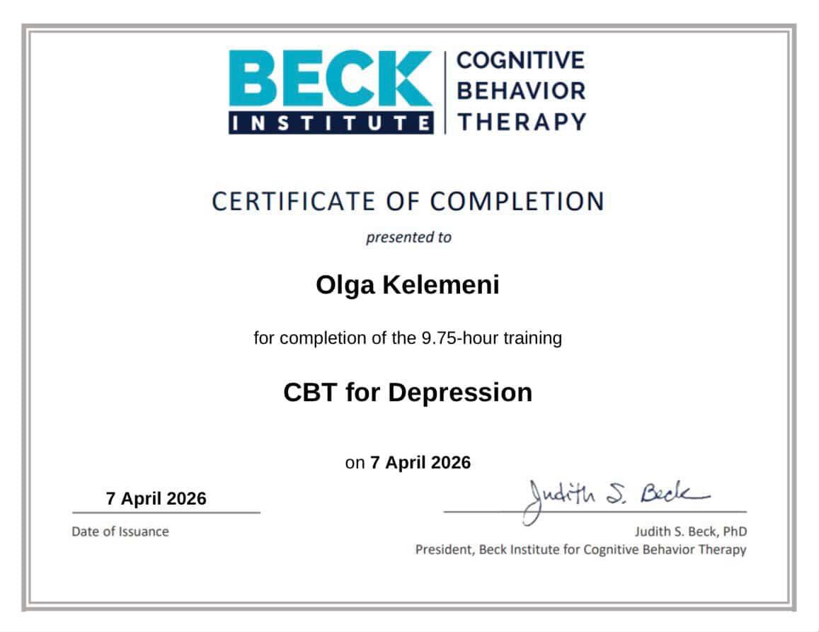 CBT for Depression